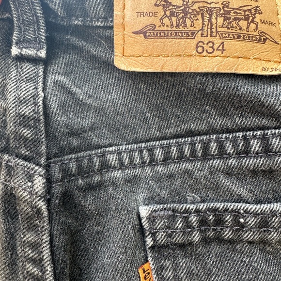 Orange tag Levi’s black Jeans 38x30 - Picture 4 of 9